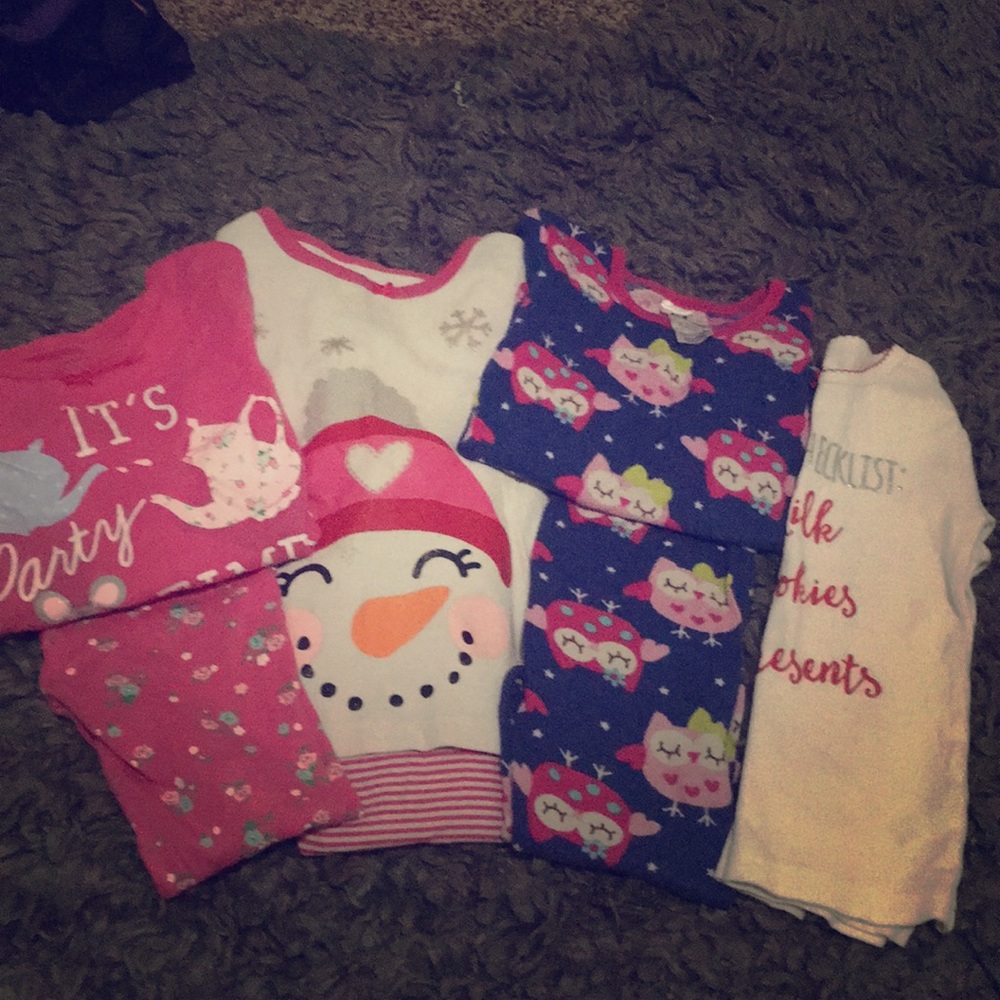 3T Toddler Girl Jammies